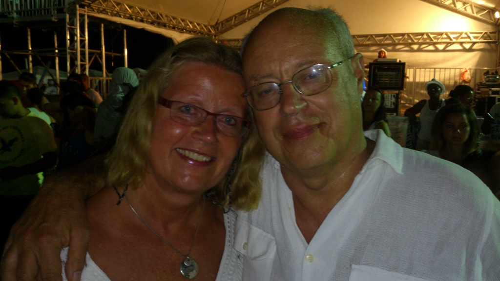 Lena and Jan 2014 in Brazil.