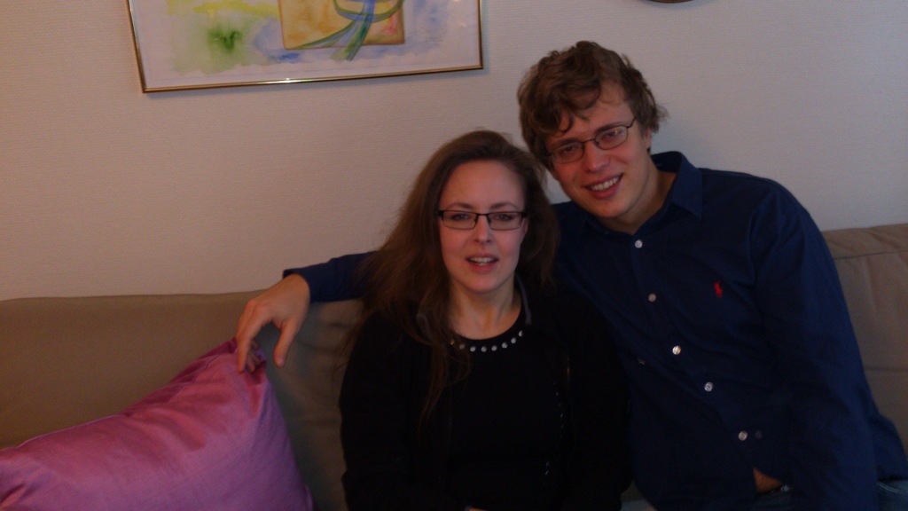 Our daughter Marina 35 yeras old and son Mattias 30 yeras old. 
