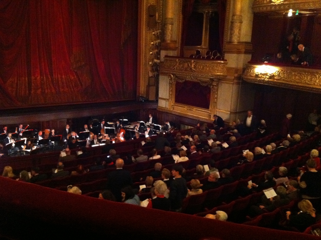 Roger working at the Royal Opera House