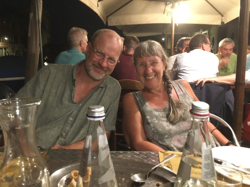 Roger and Marie in Venice