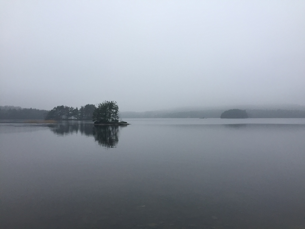 Finnsjoe lake 1 km from the house