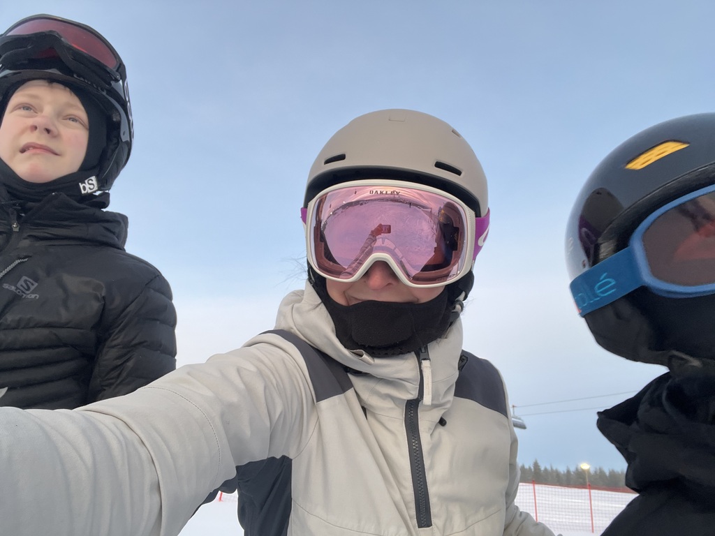 Downhill skiing id possible in Ounasvaara