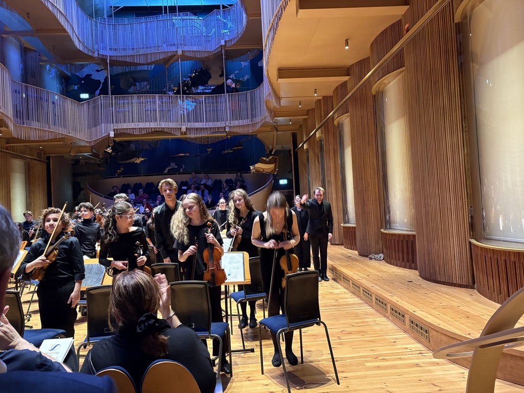 Concert at Carls school.