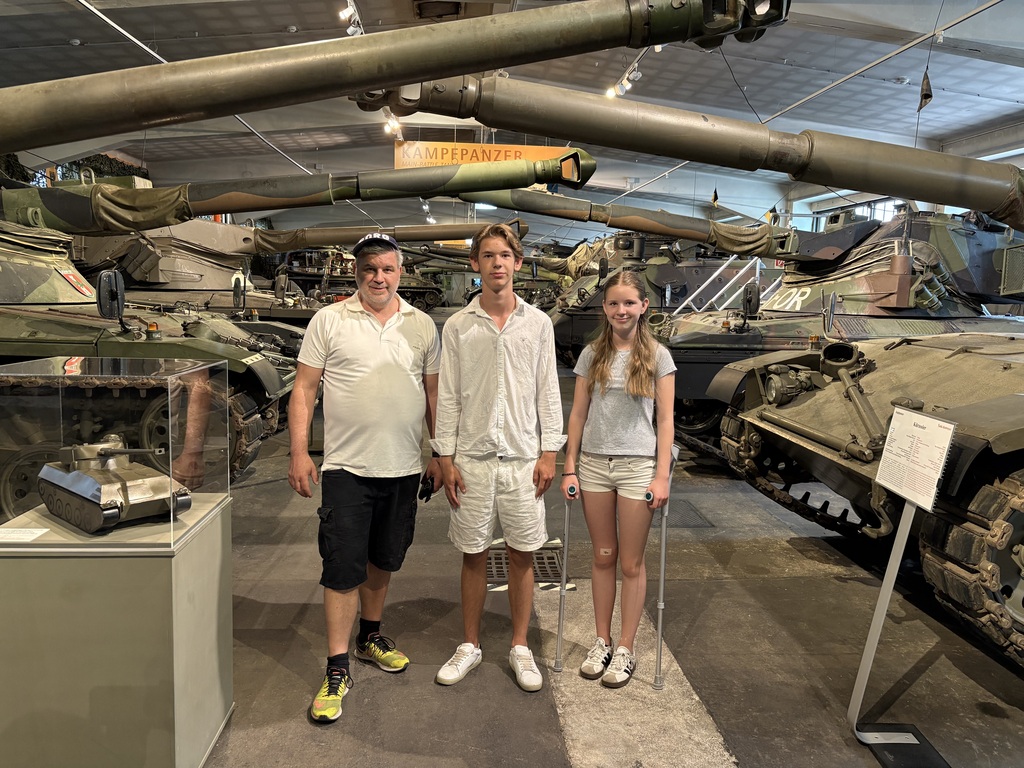 At a museum in Vienna 2025.