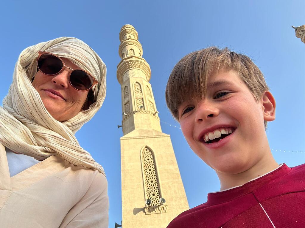 At an Egyptian mosque 