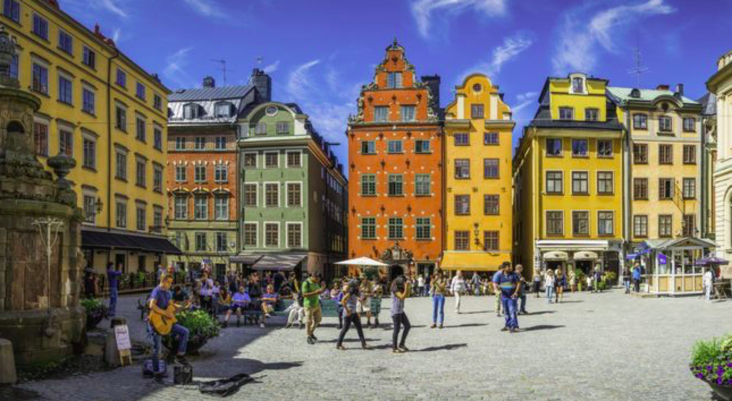 Old town, Stockholm. Go there by bike in 20 minutes from the house