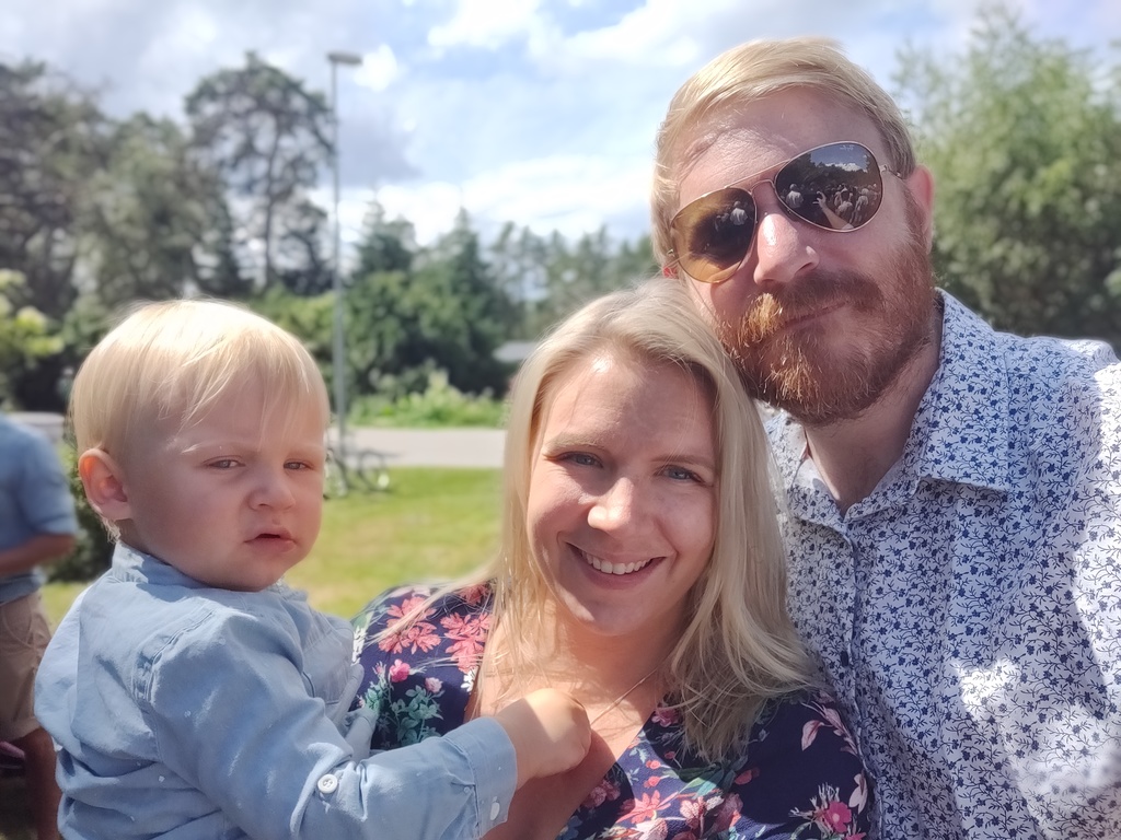 Celebrating midsummer in Skåne, south of Sweden