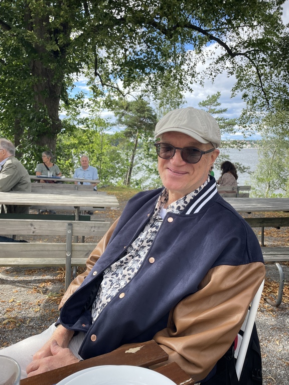 Timo är full av humor - det syns väl ? 