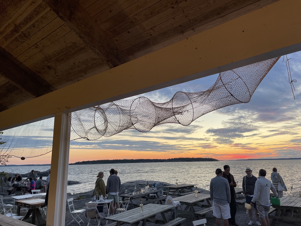 Rögrund en skärgårdsö ca 3 timmers båtresa från stan 