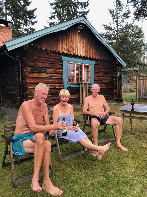 After sauna