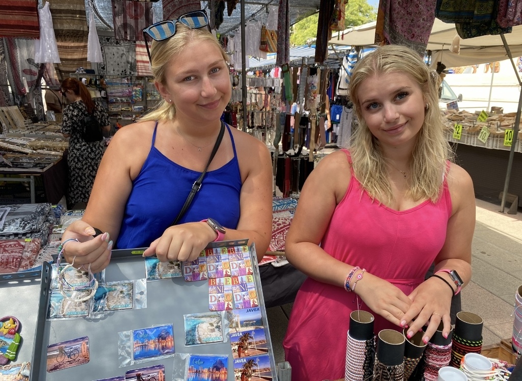 At a market in Javéa, Spain 2022