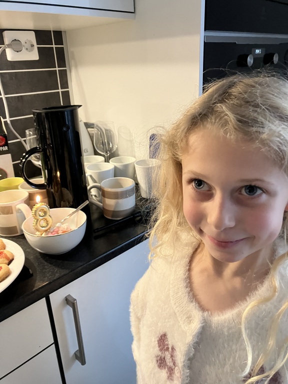 My dautgher’s eighth birthday