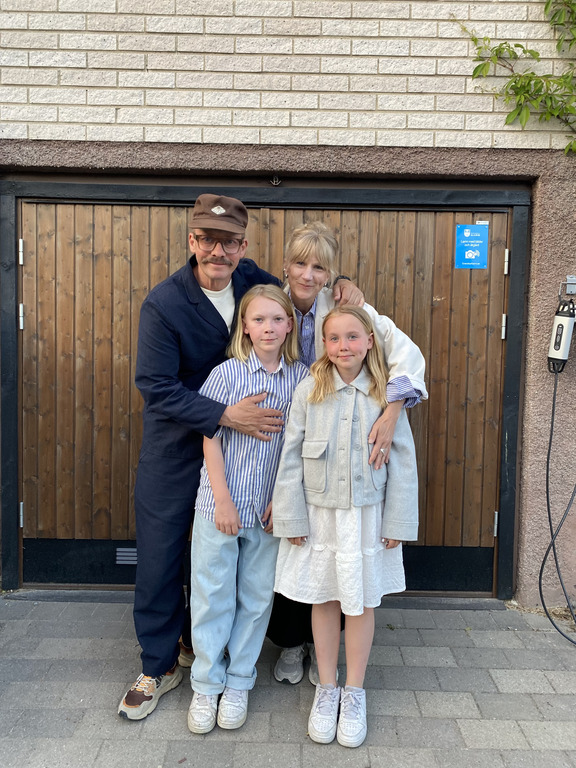 This is us! Jonas, Susanna, Pelle and Bibbi.