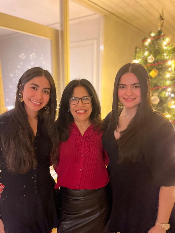 Nayla, Teresa and Mathilda.