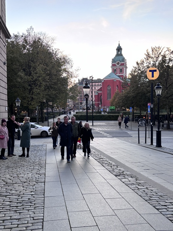 Photo from October 2025, in the city center. We were walking to the National museum that is just around the corner from where...