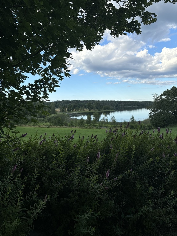 Typical Swedish summer day, also summer house in Astrid Lindgren environment.