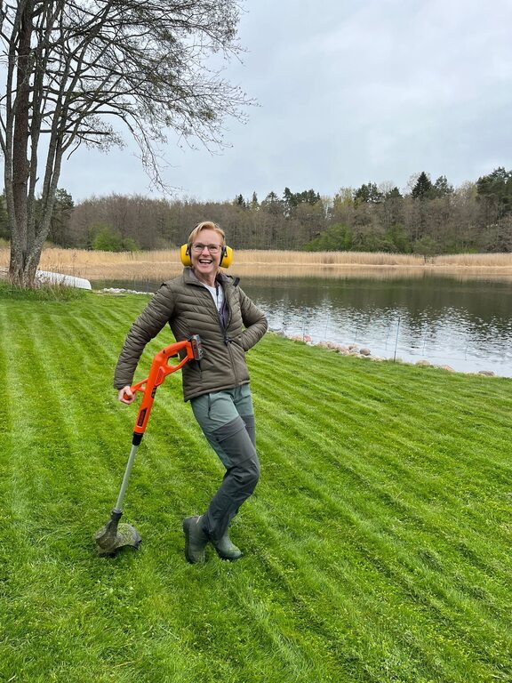 Gardening at the summerhouse
