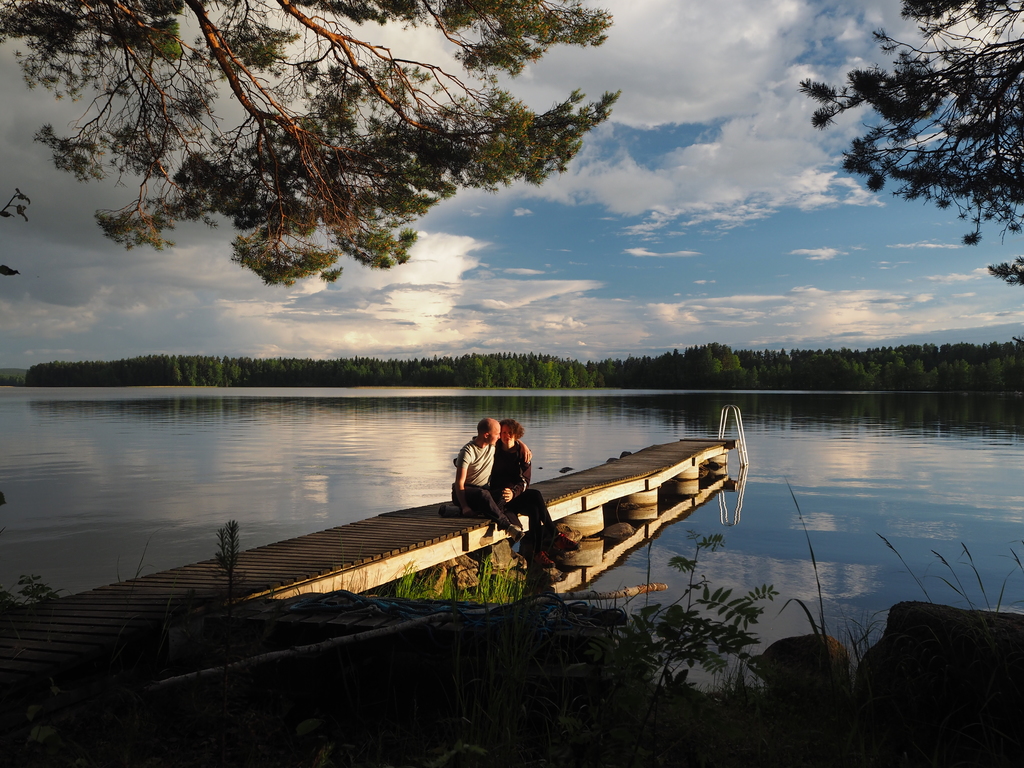 Enjoying Finland in summer 2017.