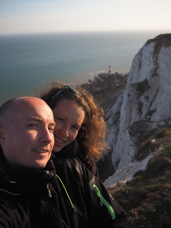 White cliffs of South England.