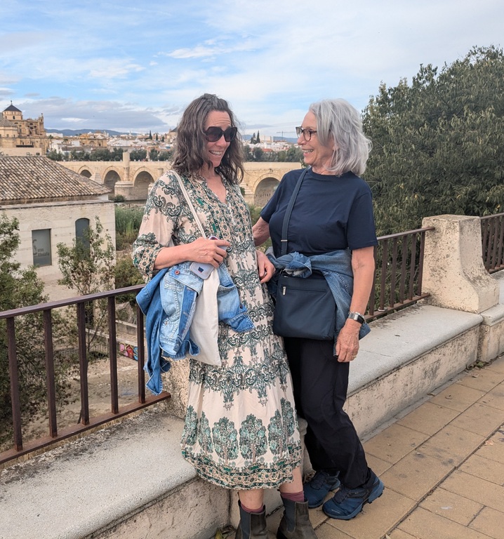 With our daughter in Cordoba, Spain 2024