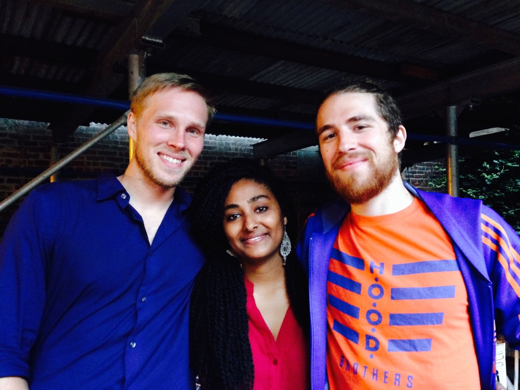 Our children, Nick, Meskerem, and Eli