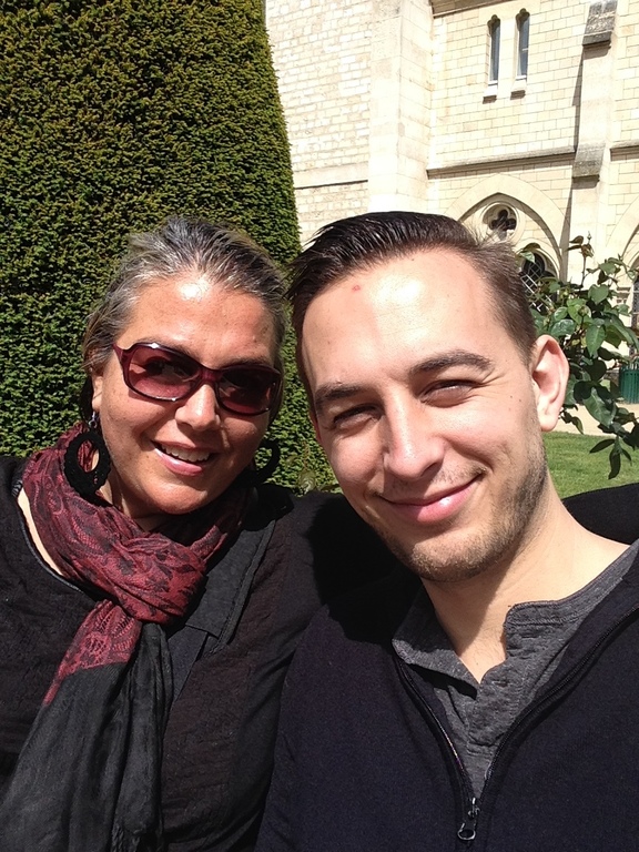 My son and I on a trip to Paris in 2015.