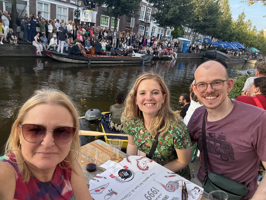 Myself, Daughter and Son in Law in the Hague, Netherlands.