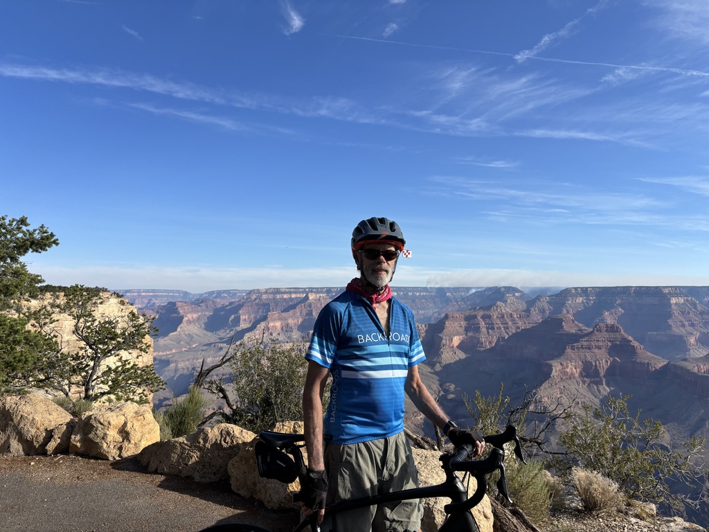 Cycling on the South Rim, Grand Canyon