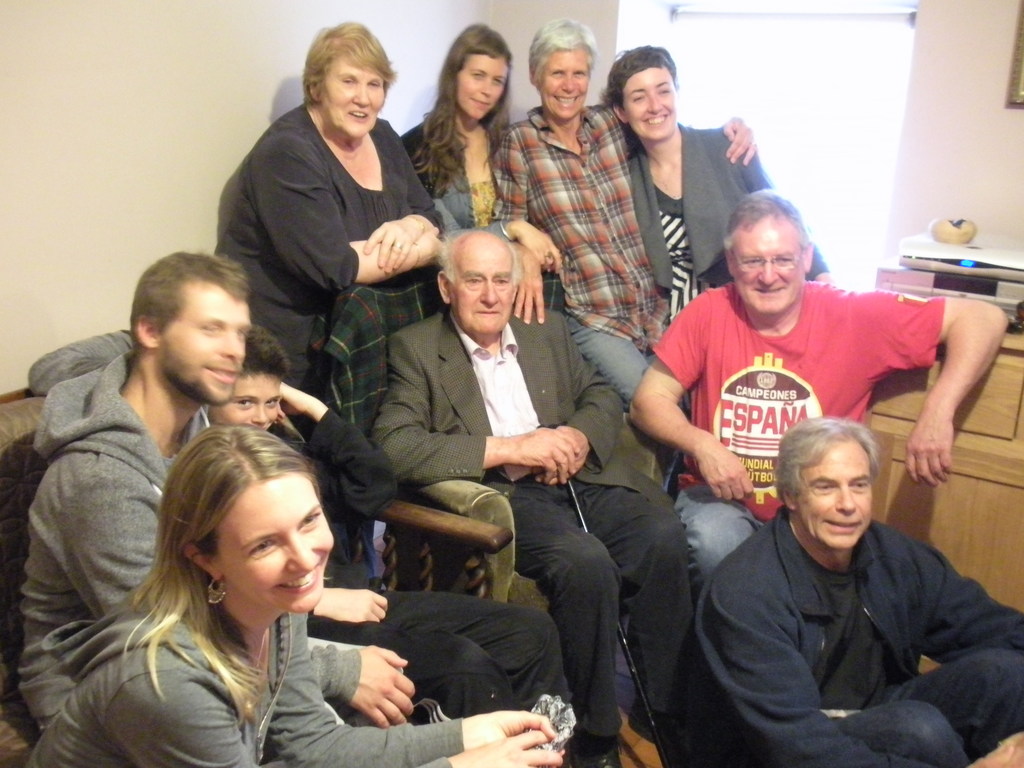 Meeting up with cousins in Thurles, Ireland