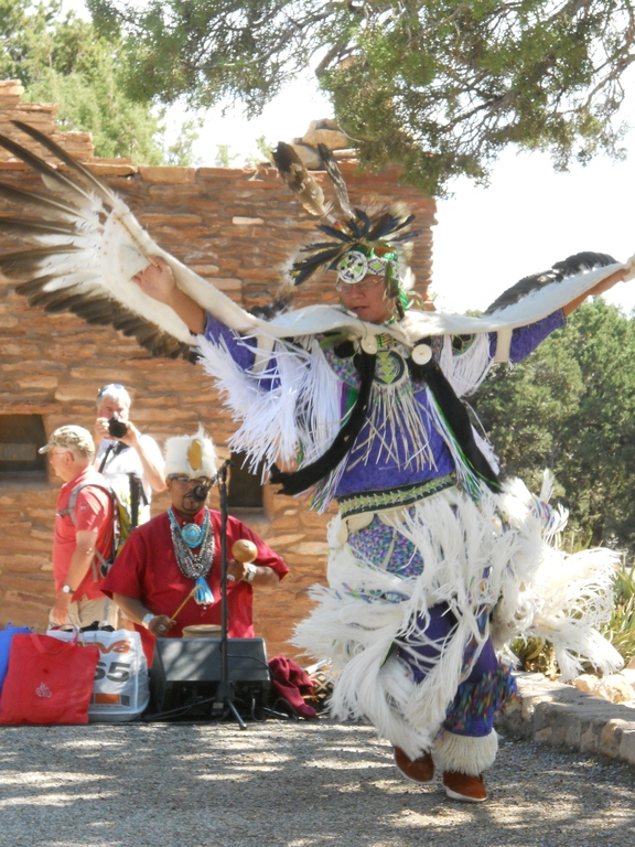 Tribal dance at South Rim of the Grand Canyon