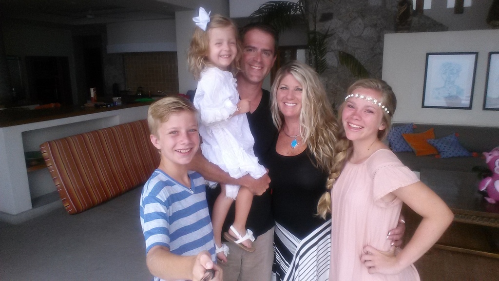 The Shaw Family in Puerta Vallarta, Mexico