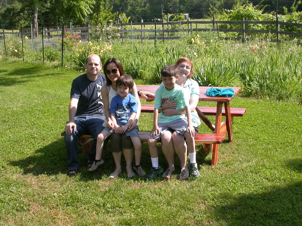 Our son's family visiting