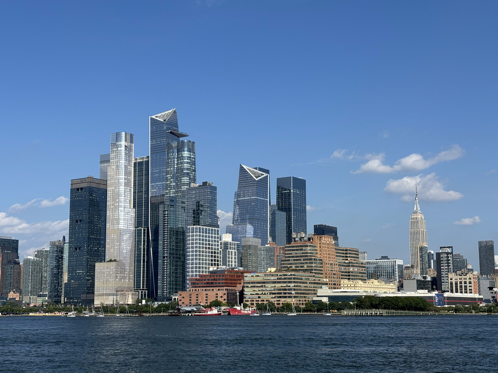 Manhatten Skyline - View from Hoboken, New Jersey