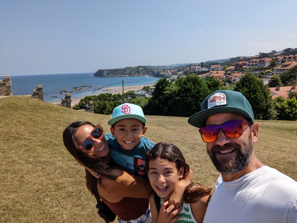 Loved visiting one of our interns (and her family) in Comillas, Spain. 