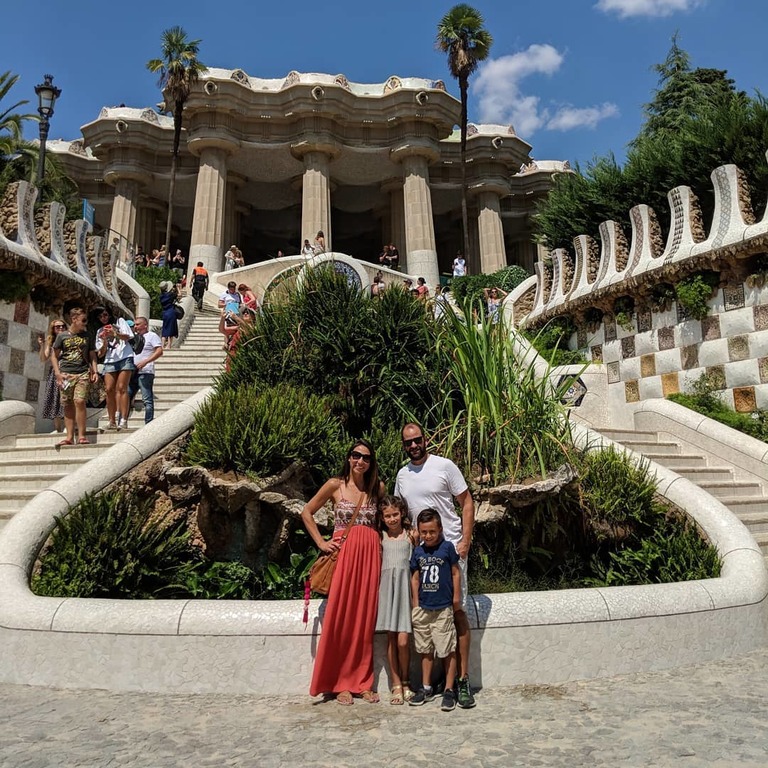 Park Guell in Barcelona.