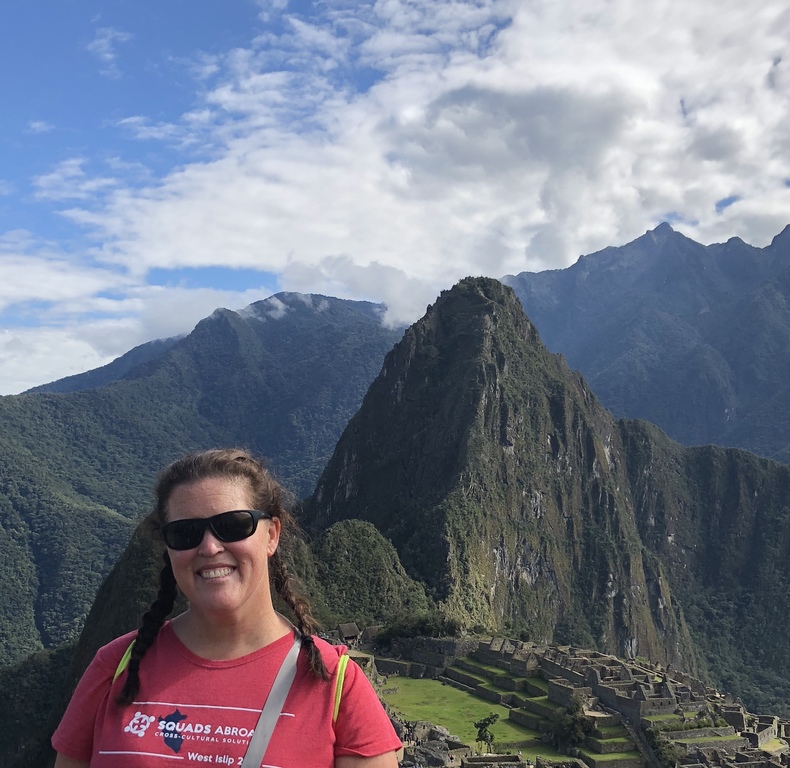Noreen at Machu Picchu in Peru