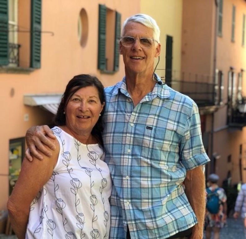 Barb & Allen in Lake Como