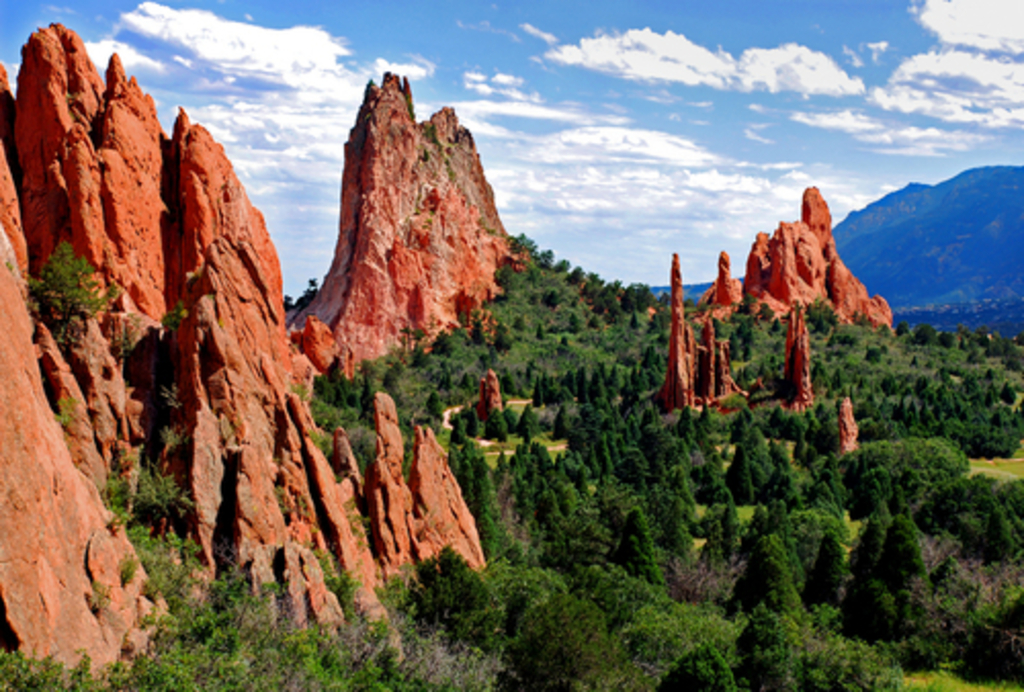Garden of the Gods, 90 min away