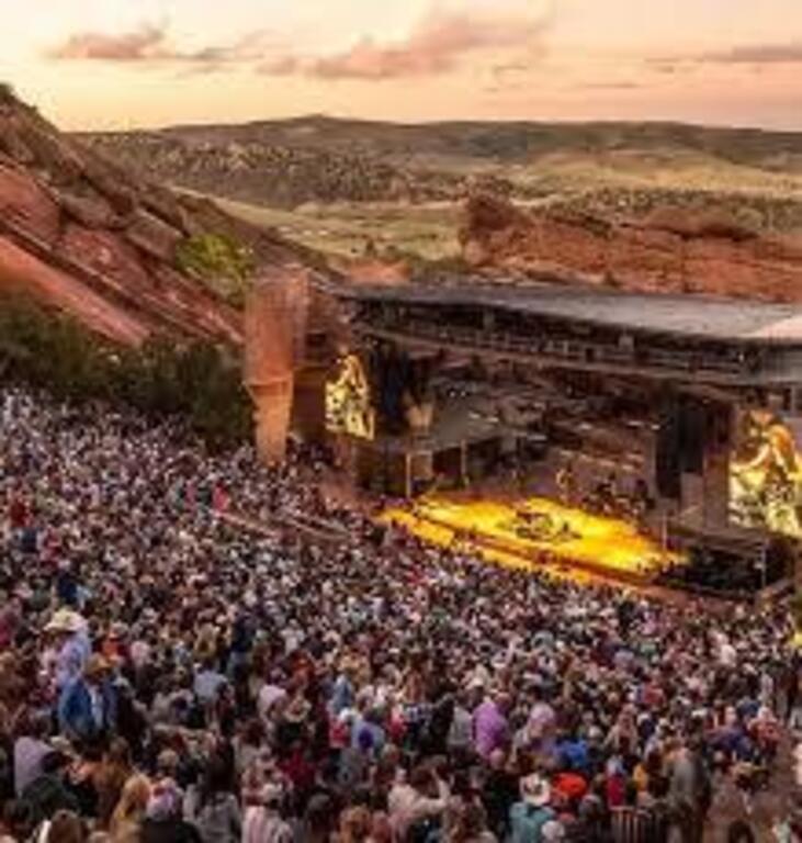 Red Rocks Amphitheatre, great place to see outdoor concerts