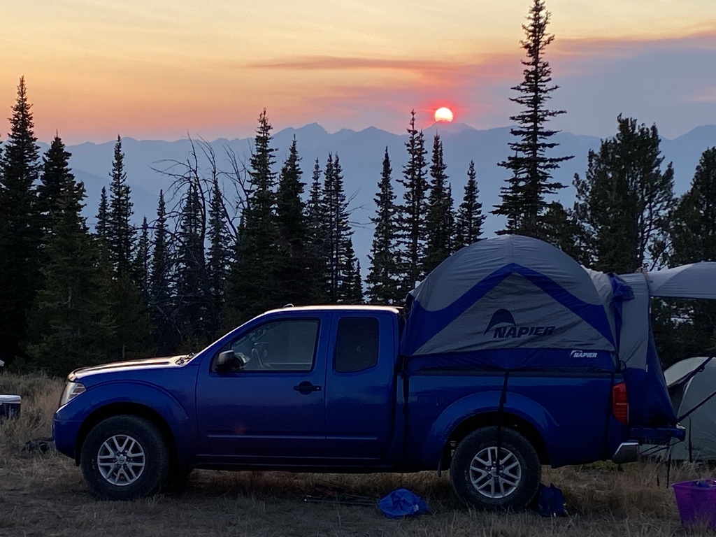 Sunset over Idaho’s Sawtooth Mountains