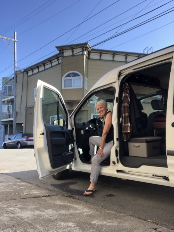 Me and my travel buddy ... Frances Ford