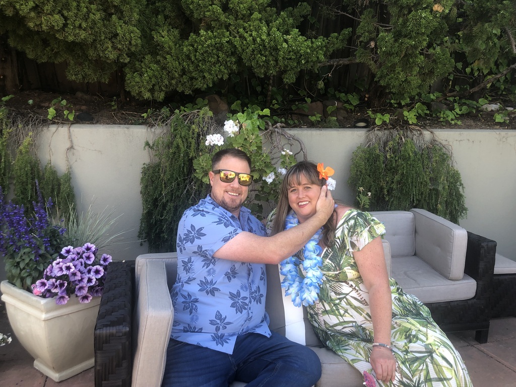 Our daughter Jacqueline with friend