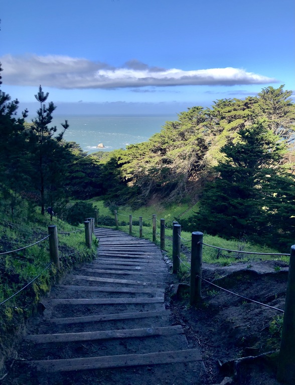 Lands End hike in San Francisco