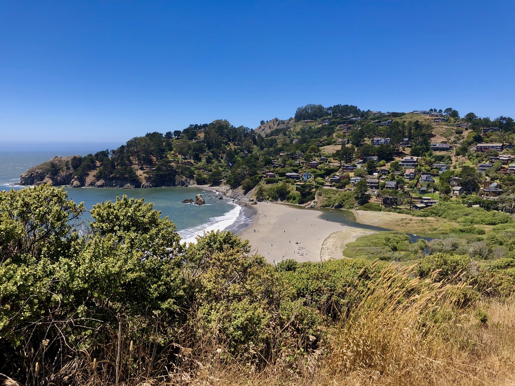 Muir Beach (40 minutes from our home)
