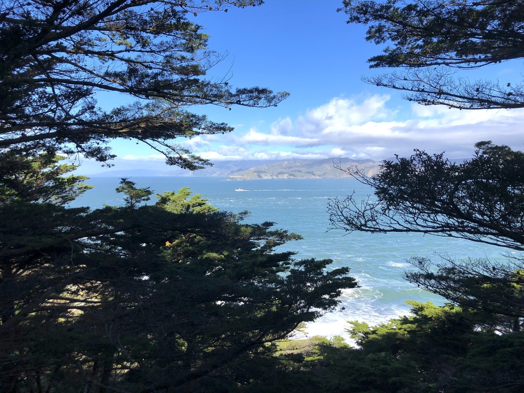 Lands End hike in San Francisco