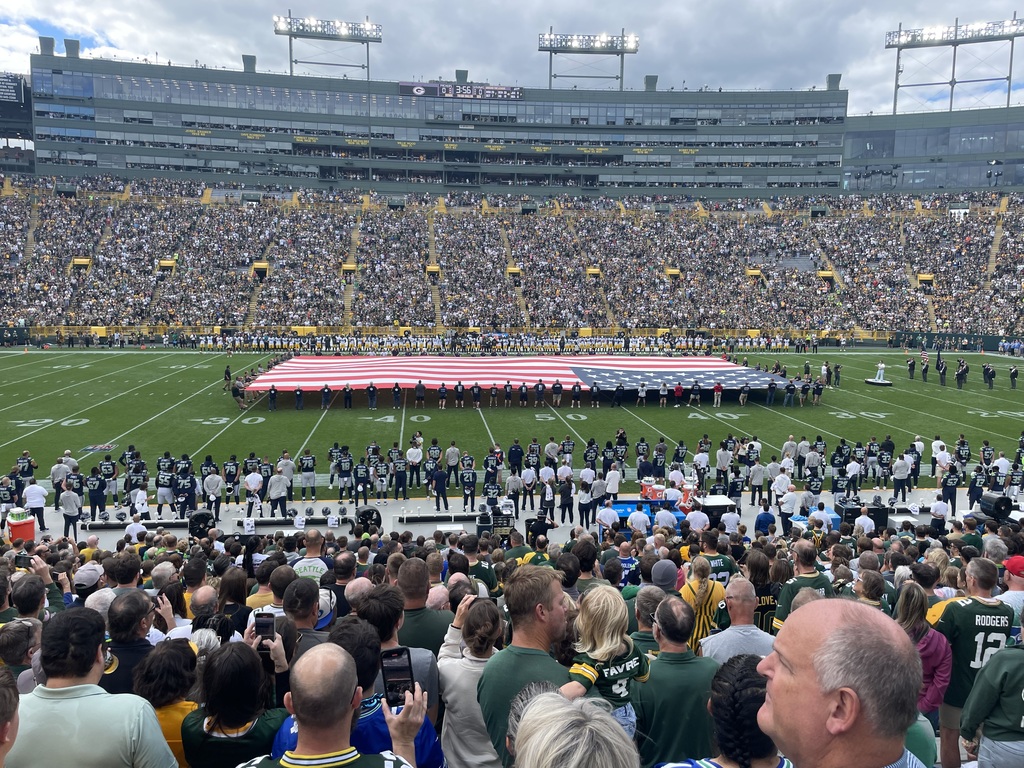American Football Game - Green Bay WI