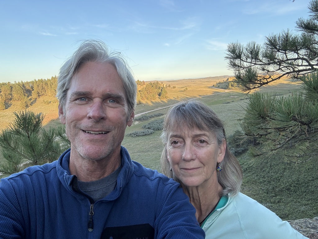 Tim and Jill Waugh off on another camping trip