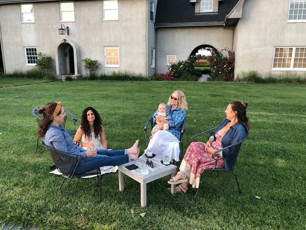 Home with my daughters