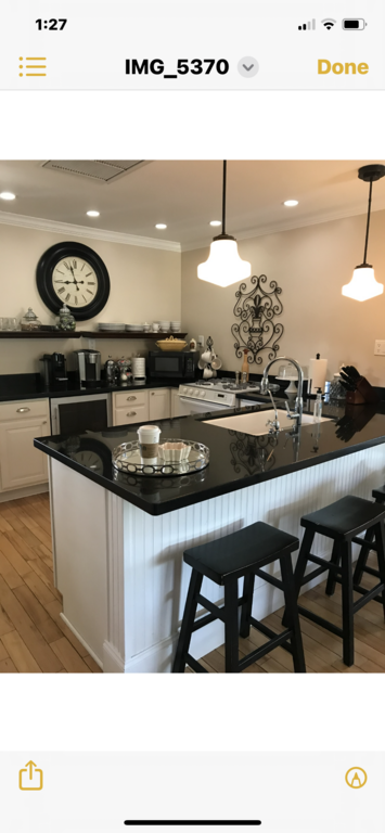 Fully equipped kitchen, including laundry