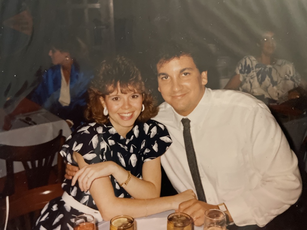 Theresa and I in 1986 !!